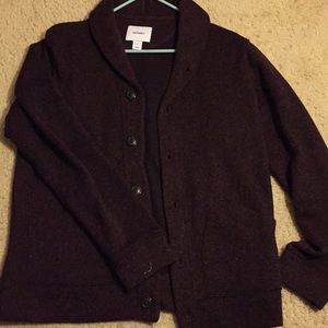 Old Navy Maroon Cardigan